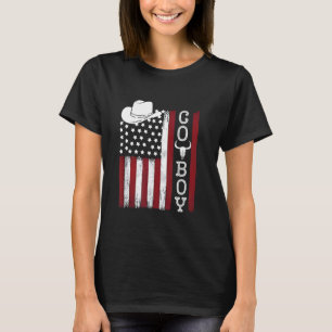 Western Country Men Teen Boy Kid Rodeo Southern Re T-Shirt