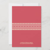 Western Couple's Bridal Dusche Einladung (Rückseite)