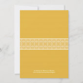 Western Couple's Bridal Dusche Einladung (Rückseite)