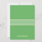 Western Couple's Bridal Dusche Einladung (Rückseite)