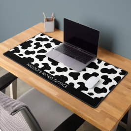 Western Cow Print Südliches Büro Firmenname Schreibtischunterlage