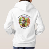 Western Cowboy Anpassbar Hoodie (Rückseite)