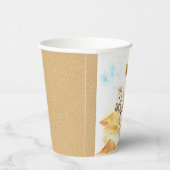 Western Cowboy Babydusche Pappbecher (Rechts)