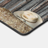 Western Cowboy Barn Schreibtischunterlage (Ecke)