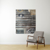 Western Cowboy Barn Tapestry Wandteppich (Beispiel)