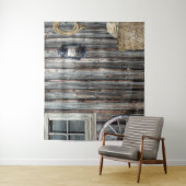 Western Cowboy Barn Tapestry Wandteppich (Beispiel)