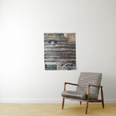 Western Cowboy Barn Tapestry Wandteppich (Beispiel)