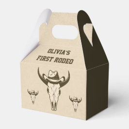 Western Cowboy Birthday Party Gefälligkeitsbox Geschenkschachtel