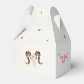 Western Cowboy Birthday Party Geschenkschachtel (Rückseite)