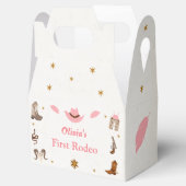 Western Cowboy Birthday Party Geschenkschachtel (Geöffnet)