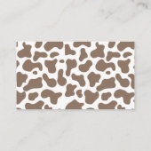 Western Cowboy Books für Baby Rodeo Dusche Begleitkarte (Rückseite)