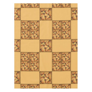 Western Cowboy Boot Block Design Tischdecken