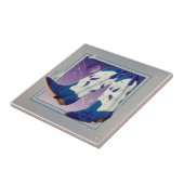 Western Cowboy Boot Keramik Tile Fliese (Seite)