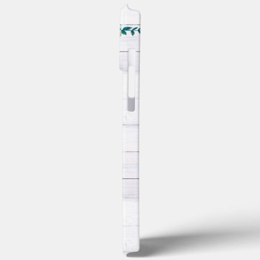 Western Cowboy Boot Monogram Boho Wood Case-Mate iPhone Hülle (Rückseite / Links)