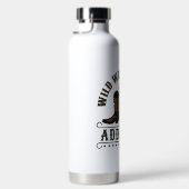 Western Cowboy Boots ADD NAME Sheriff Spurs Saloon Trinkflasche (Rechts)