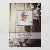 Western Cowboy Boots Beerdigungsdienst Gedenkstätt Programm (Vorderseite)