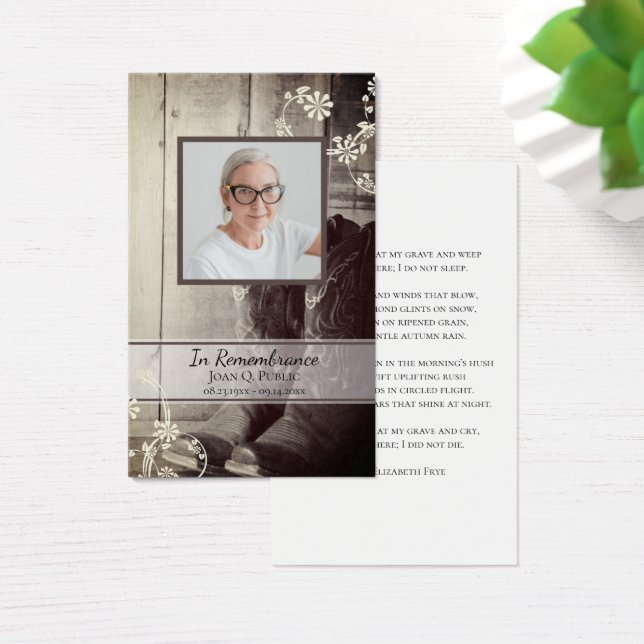 Western Cowboy Boots Beerdigungsgebet (Schreibtisch)