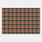 Western Cowboy Boots Long Horn Steer und Rope Geschenkpapier Set (Vorderseite 2)