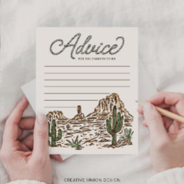 Western Cowboy Boy Babyduschratenkarte