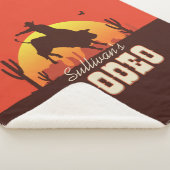 Western Cowboy Bull Rider Rodeo Sherpadecke (3/4)