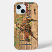 Western Cowboy Country Reiten Case-Mate iPhone Hülle (Rückseite)