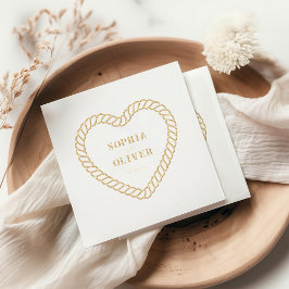 Western Cowboy Country Rustikale Hochzeit Servietten Mit Folie