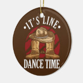 Western Cowboy Cowboy Boots Tanzschuhe Es ist Line Keramik Ornament (Links)