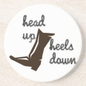 Western Cowboy Cowgirl Horse Barn Rodeo Untersetze Untersetzer (Vorne)