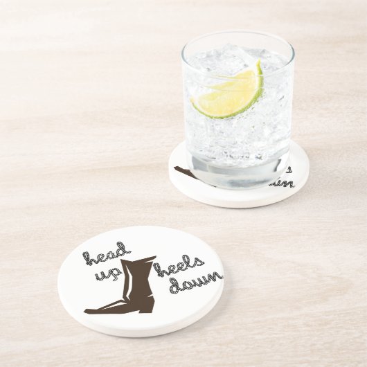 Western Cowboy Cowgirl Horse Barn Rodeo Untersetze Untersetzer (Seite)