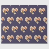 Western-Cowboy-Cowgirl-Paar-beste Wünsche Geschenkpapier (Flach)