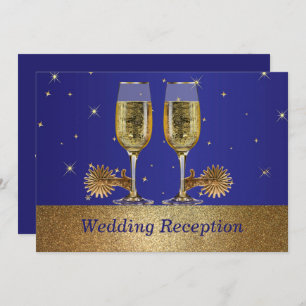 Western Cowboy Cowgirl Wedite Invite Empfang Einladung