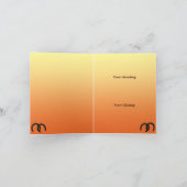 Western Cowboy Custom Dankeschön Note Card Dankeskarte (Innenseite)