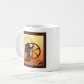 Western Cowboy Custom Tasse (Vorderseite Links)