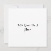 Western Cowboy Einladung zur Geburtstagsparty (Rückseite)