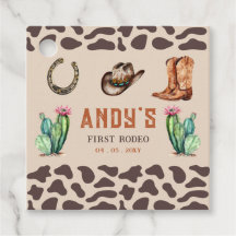 Western Cowboy First Rodeo Boys Geburtstag