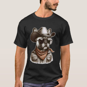 Western Cowboy Französische Bulldogge Liebhaber So T-Shirt