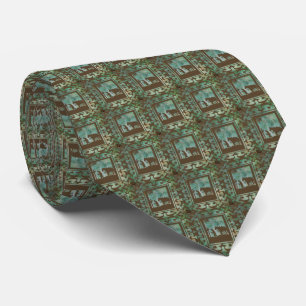 Western Cowboy Gebet Mens Necktie Krawatte