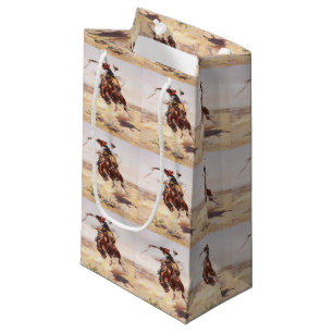 Western-Cowboy-Geschenktasche Kleine Geschenktüte