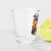 Western Cowboy GRILLEN Cookoff Custom Schnapsglas (Links)