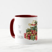 Western Cowboy Hat Weihnachtsgeschenke Y'all Tasse (Vorderseite Links)