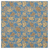 Western Cowboy Hats und Lassos Fabric Stoff (Muster)