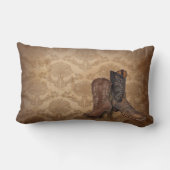 Western Cowboy Hochzeit Lendenkissen (Rückseite)