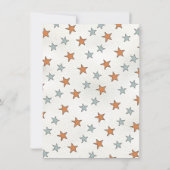 Western Cowboy Howdy-Ween Party Halloween Einladung (Rückseite)