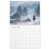 Western Cowboy-Kalender Kalender (Jan 2027)