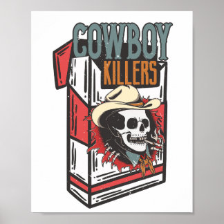 Western Cowboy Killer Poster