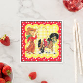Western Cowboy Kind mit Pferd und Seil Party Serviette (Beispiel)