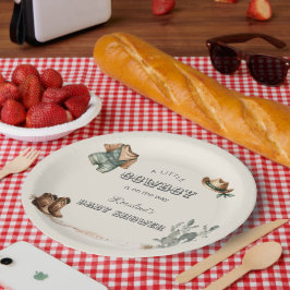 Western Cowboy Kleidung Kinderdusche Pappteller