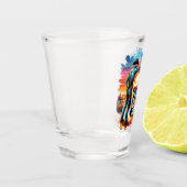 Western Cowboy Kochen GRILLEN Pit Custom Schnapsglas (Links)