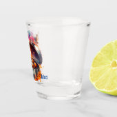 Western Cowboy Kochen GRILLEN Pit Custom Schnapsglas (Rechts)