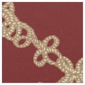 Western Cowboy Lasso Print Stoff (Nahaufnahme)